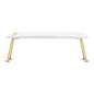 MANICURE STAND 6M GOLDEN WHITE