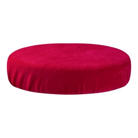 Velours krukhoes fuchsia voor salon en praktijk, praktische bescherming en hygiënische ondersteuning van de werkplek