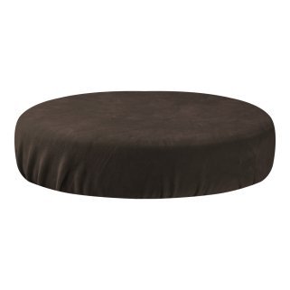 Velours opbergetui bruin voor salontextiel en hygiëne, praktische bescherming en nette organisatie na professionele