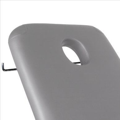 Elektrische massagetafel Sillon 079 grijs met 1 motor voor professioneel gebruik, saloncomfort en ergonomisch werken