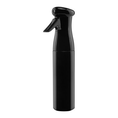 Kapperssprayflacon zwart 300 ml voor professioneel salon- en barberwerk, praktische keuze voor georganiseerde haarverzorging