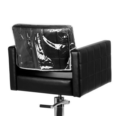 Folie rugleuninghoes voor kappersstoel voor kappers en barbiers, praktisch voor professioneel salonwerk en mobiele diensten