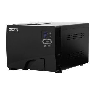 Klasse B-autoclaaf Lafomed LFSS08AA LED Standard Line 8 L zwart met printer voor professionele instrumentsterilisatie