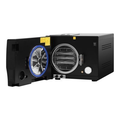 Klasse B-autoclaaf Lafomed LFSS08AA LED Standard Line 8 L zwart met printer voor professionele instrumentsterilisatie