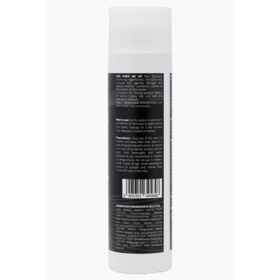 FORM me UP organic haar omvorming thuisverzorg Shampoo voor krullend haar 250 ml