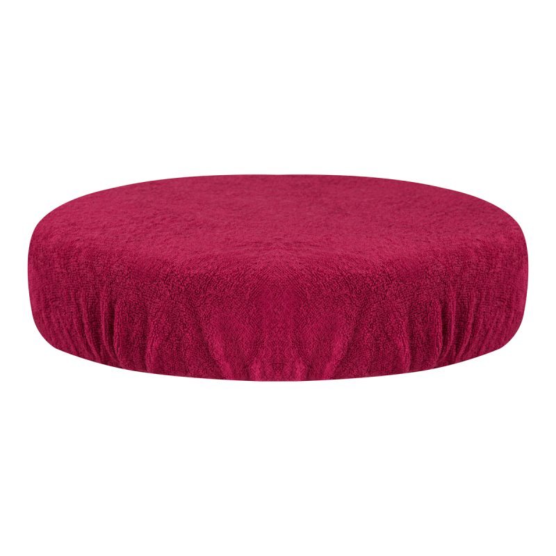Badstof krukhoes fuchsia voor dagelijks salongebruik, hygiëne, bescherming en een nette behandelruimte Badstof krukhoes fuchsia voor dagelijks salongebruik, hygiëne, bescherming en een nette behandelruimte