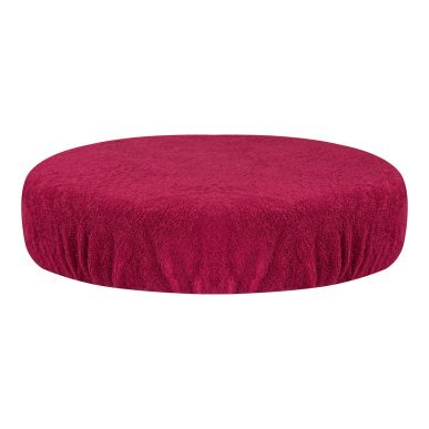 Badstof krukhoes fuchsia voor dagelijks salongebruik, hygiëne, bescherming en een nette behandelruimte