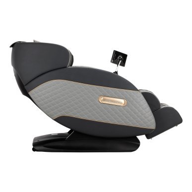 Massagestoel Sakura Standard 801 grijs voor salon en wellness met compressiemassage, Bluetooth en sfeerverlichting
