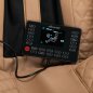 Professionele massagestoel Sakura Standard 801 bruin met compressiemassage voor wellness in salon en praktijk