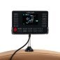Professionele massagestoel Sakura Standard 801 bruin met compressiemassage voor wellness in salon en praktijk