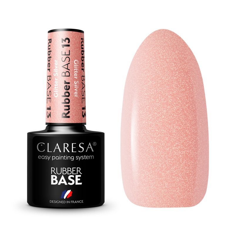 Hybride rubber base 13 Claresa 5 g voor manicure, pedicure en hybride nagelstyling in de salon Hybride rubber base 13 Claresa 5 g voor manicure, pedicure en hybride nagelstyling in de salon