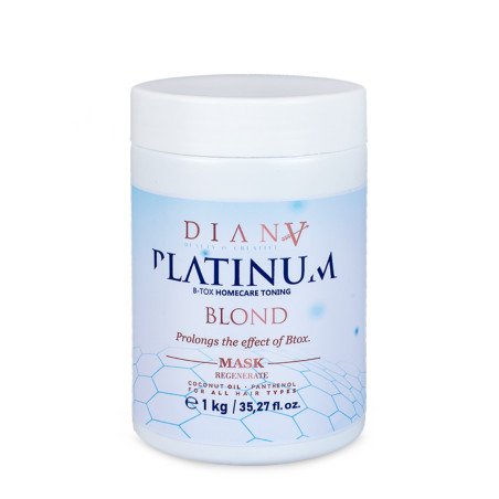 Platinum masque pour cheveux blonds après botox capillaire 1000 g