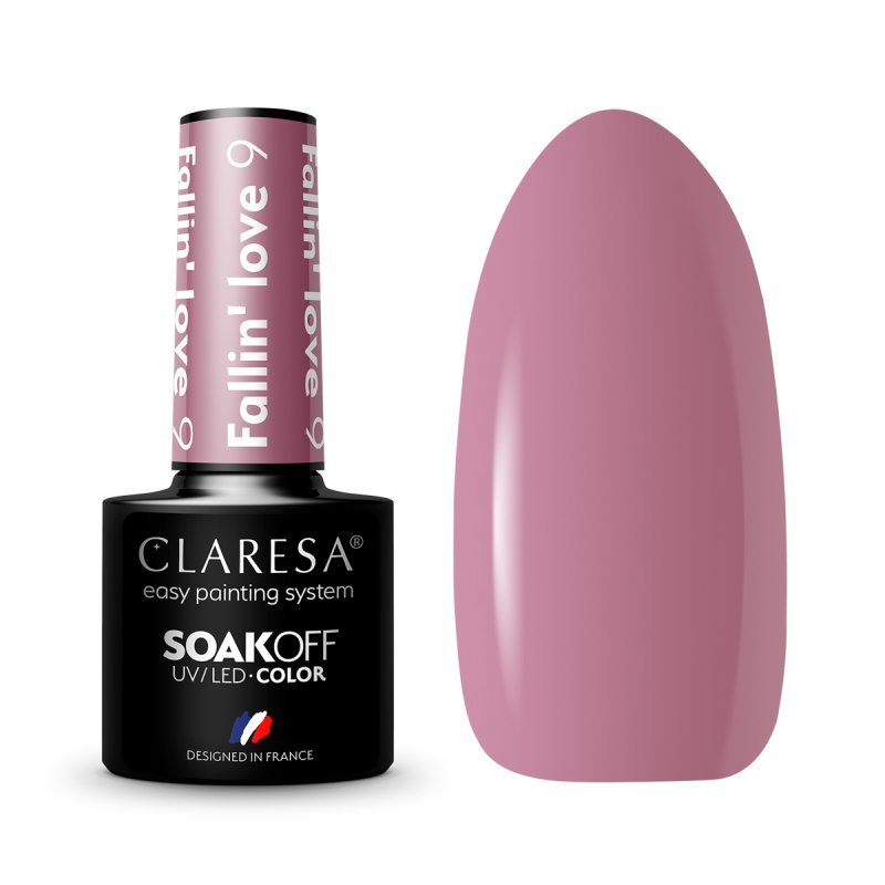 Vernis semi-permanent Fallin Love 9 Claresa 5 g