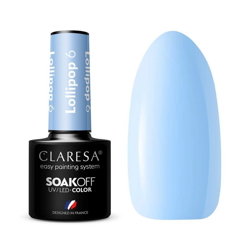 Hybrid polish Lollipop 6 Claresa 5 g